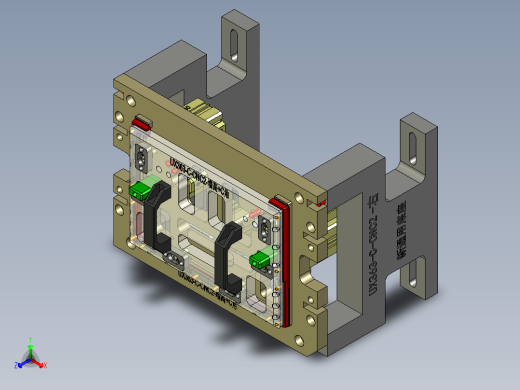 UX363-C-笔记本CNC工装夹具三维模型CNC2-191106正等轴测缩略图