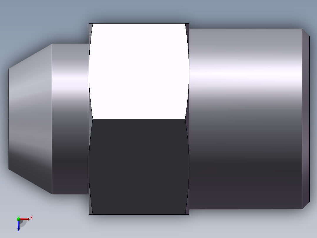焊接直接头、1DW-18-10俯视图
