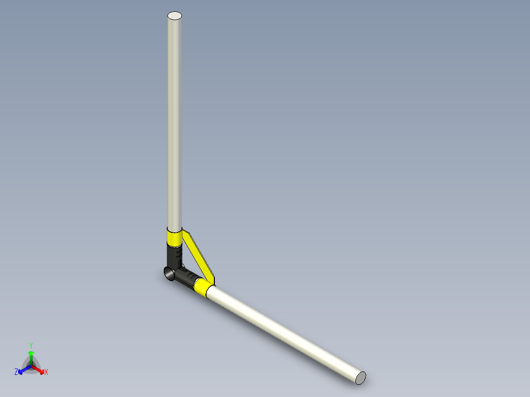 精益管 (84)正等轴测图