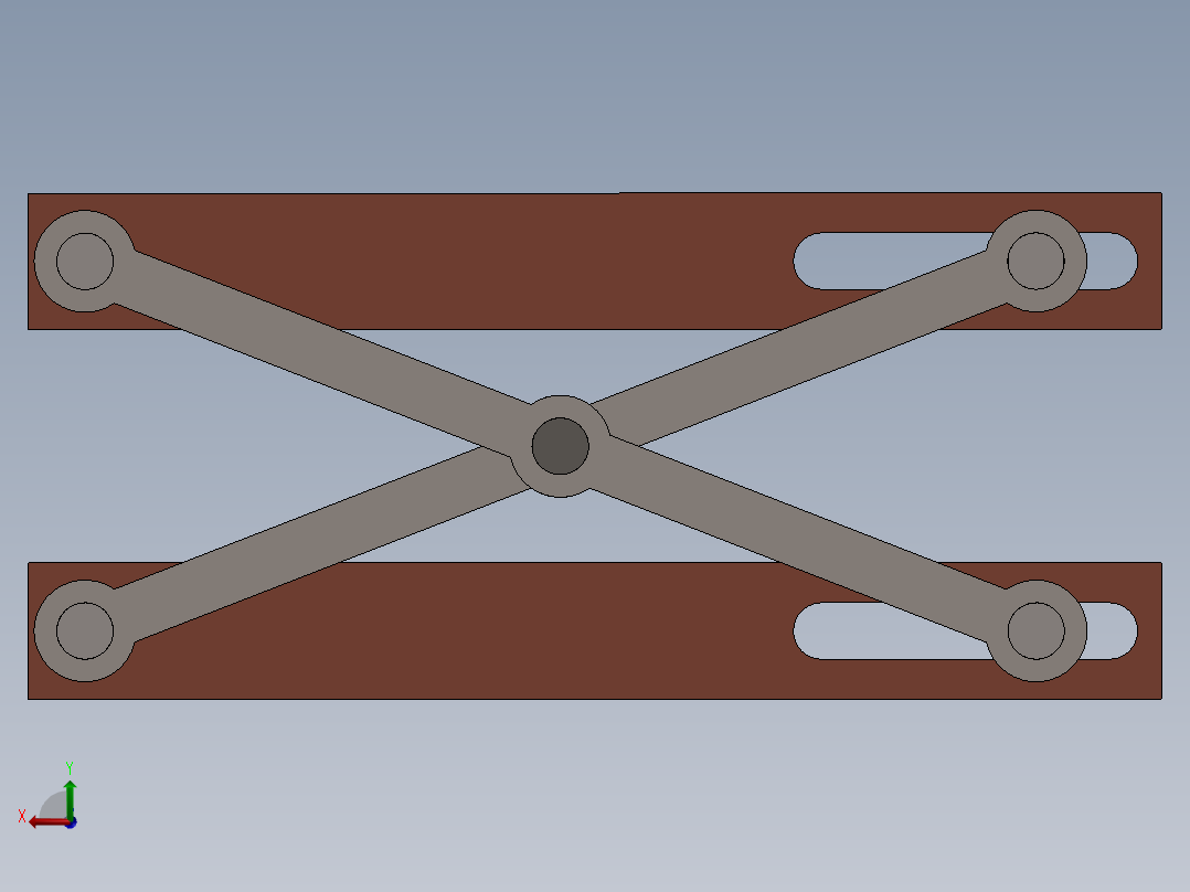 升降台 (2)后视图