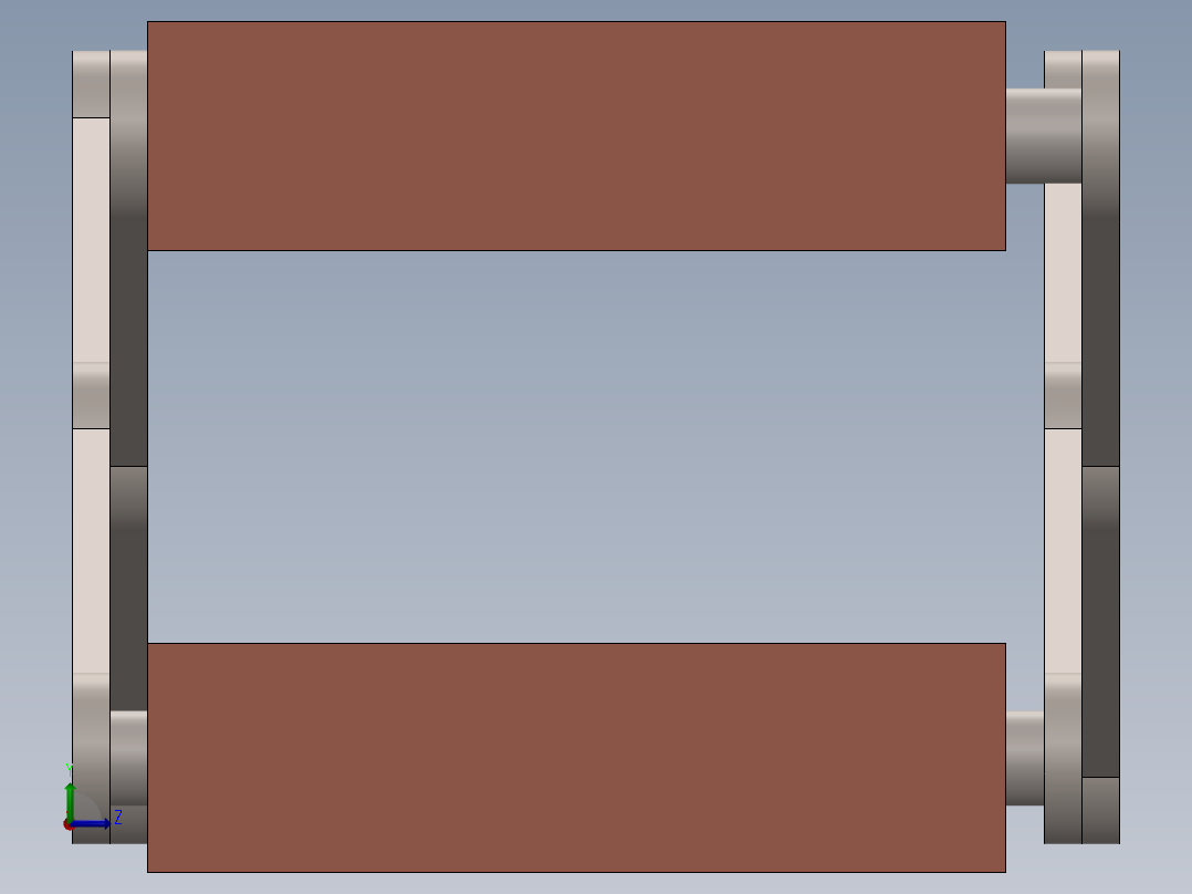 升降台 (2)左视图