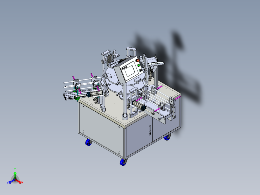 转盘式立式自动开盒装盒机