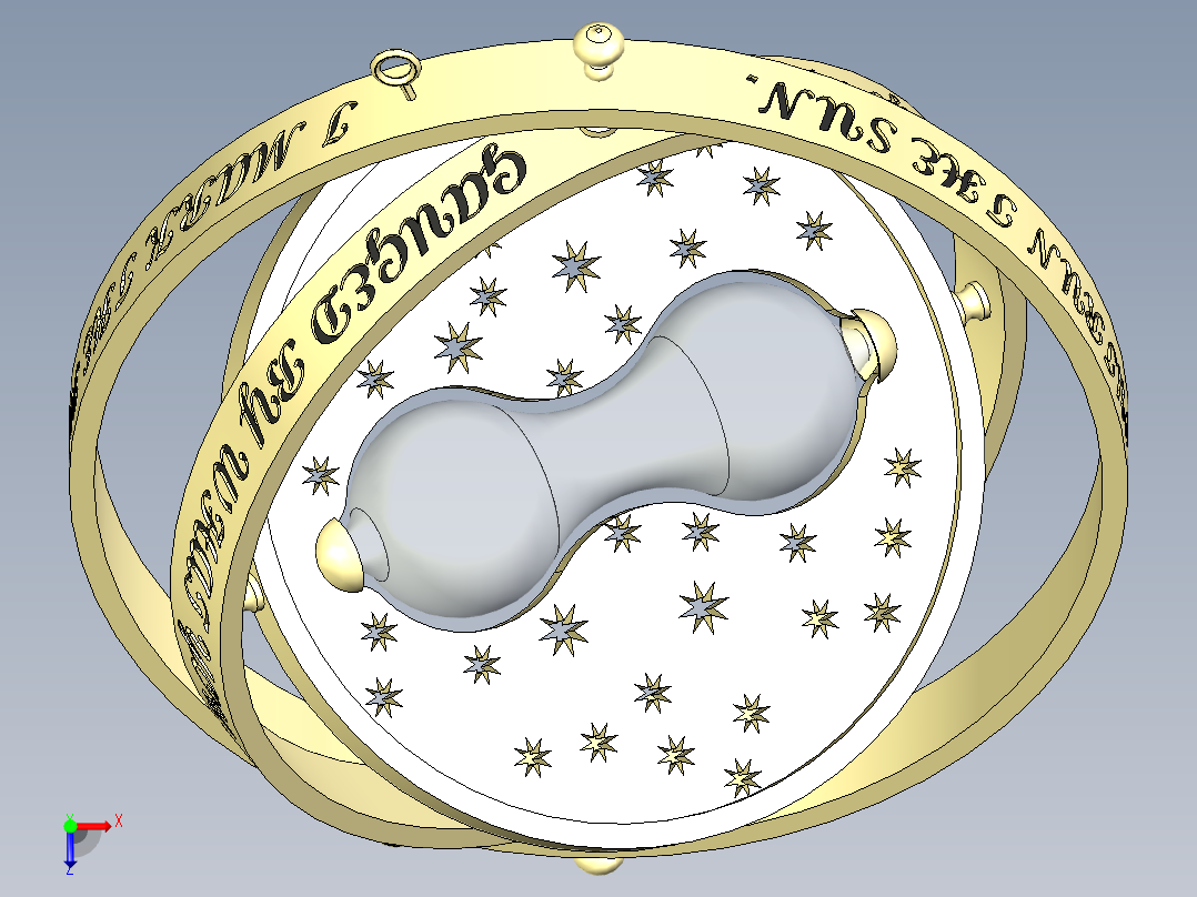 A2005272-哈利·波特：赫敏的时间转换器俯视图