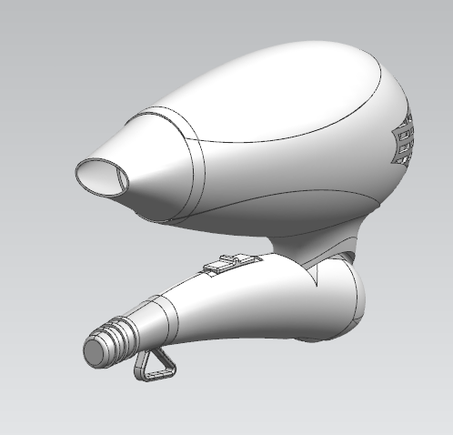 吹风机UG建模缩略图