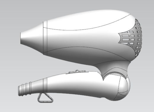 吹风机UG建模缩略图