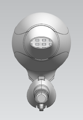 吹风机UG建模缩略图