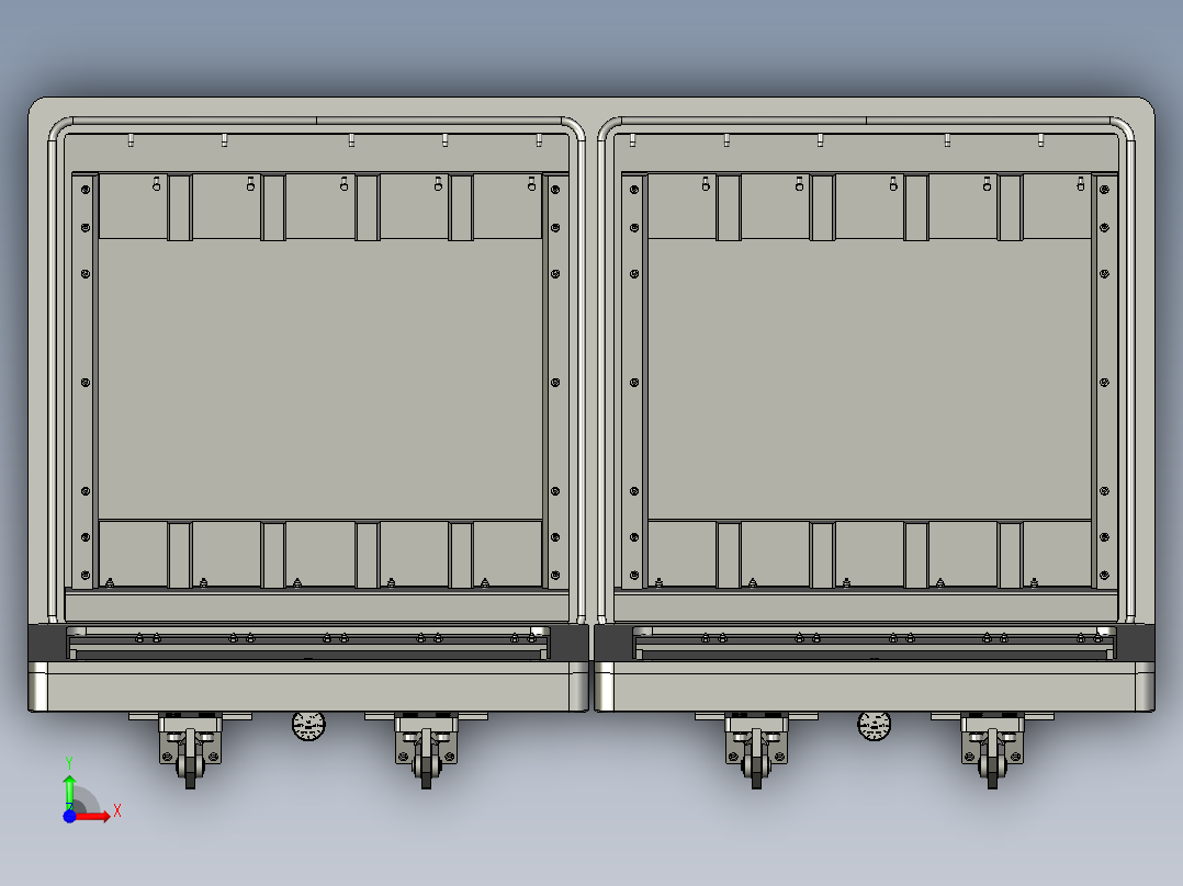 WRT-E02-10真空箱组件前视图