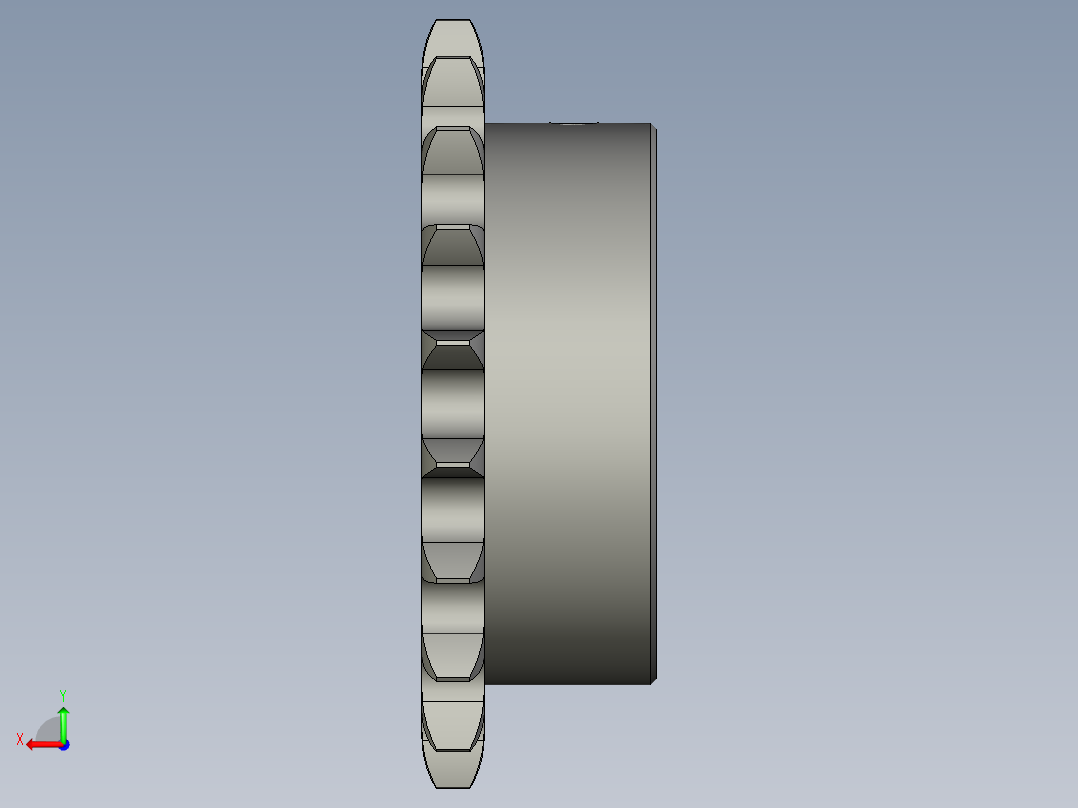 PK-KX07-19链轮-AT后视图