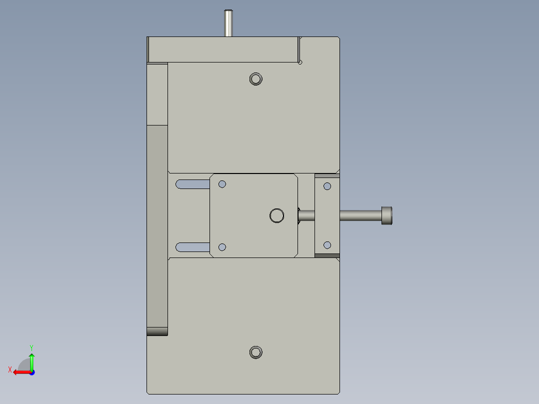 170423A4-同步带惰轮组件后视图