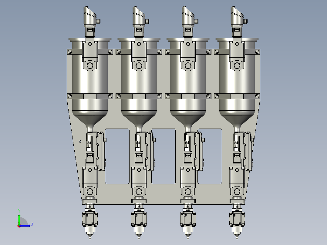 M078-出料模组左视图