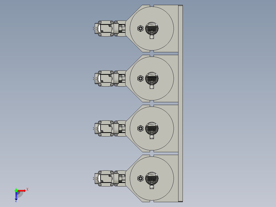 M078-出料模组俯视图