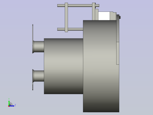 螺母进料振动盘组件左视缩略图