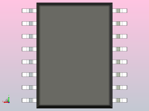 106x SOIC 封装（小外形集成电路）SOIC127P1032X265-16N后视缩略图