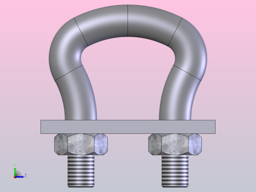 链条钩环-链条卸扣左视缩略图