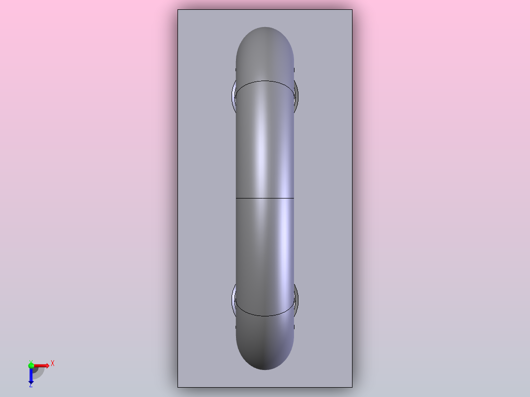 链条钩环-链条卸扣俯视图