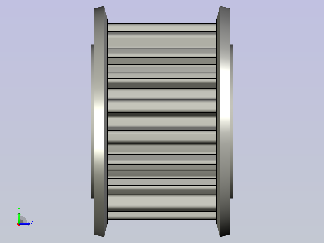 EAP33-T5150-20-A-P-d10同步带轮左视图