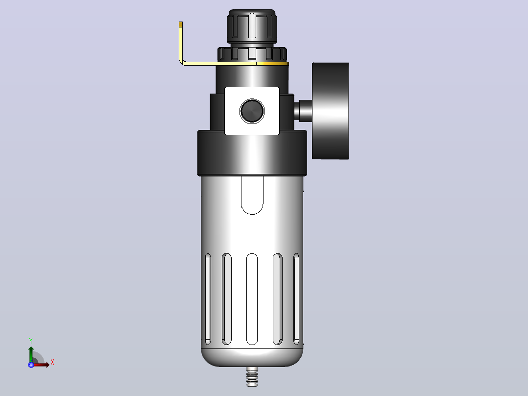 BFR系列过滤调压阀[BFR2000] (3)前视图