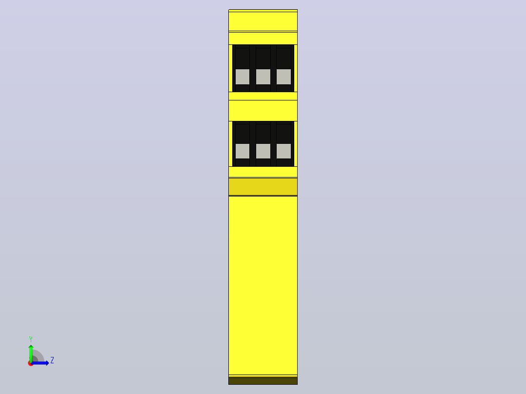 UE23-2MF安全继电器左视图