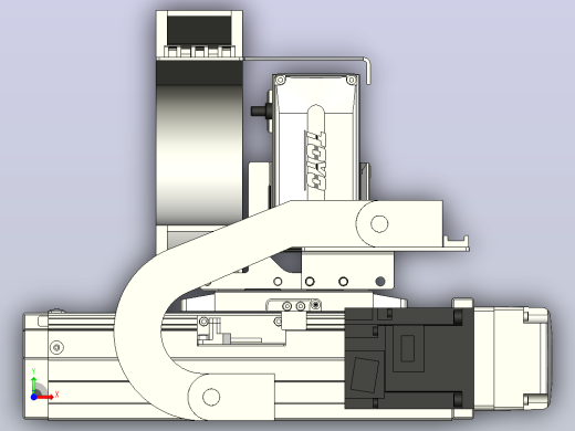 XYGT320-A4-50-100-M-C-0001负载5-8KG XY丝杆模组 内嵌式 XYGT320-A4 替换东佑达TOYO直线滑台模组前视缩略图
