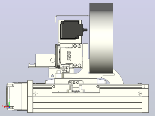 XYGT320-A4-50-100-M-C-0001负载5-8KG XY丝杆模组 内嵌式 XYGT320-A4 替换东佑达TOYO直线滑台模组后视缩略图