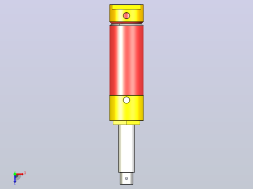 液压缸孔径7mm俯视缩略图