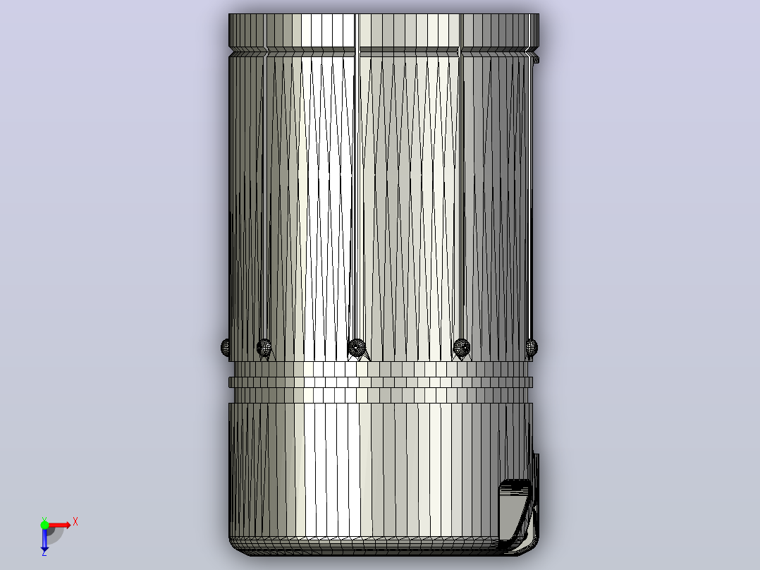 SG-72声波手榴弹俯视图