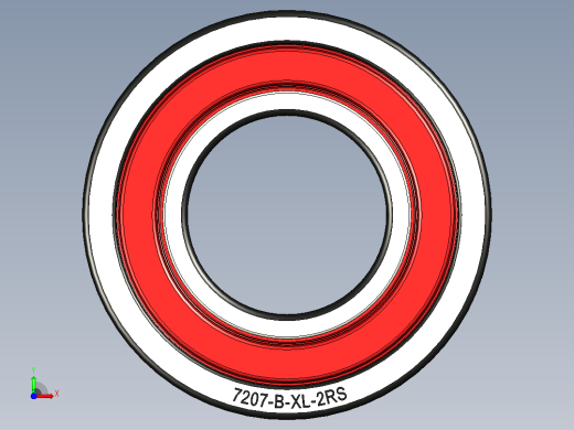 Rodamientos系列B-XL-2RS轴承前视缩略图