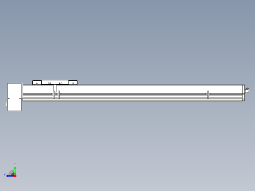MCB17无尘皮带滑台[MCB17-L40-800-RD-P40-C3]右视缩略图
