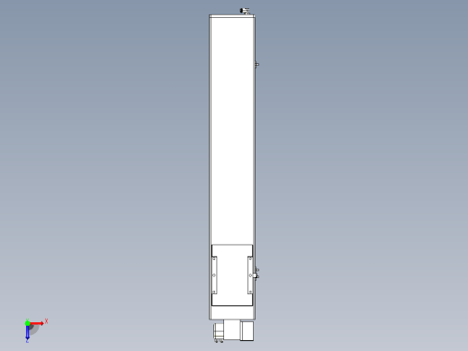 MCB17无尘皮带滑台[MCB17-L40-800-RD-P40-C3]俯视缩略图