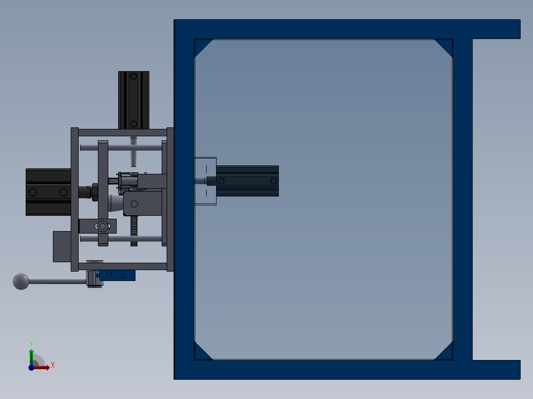 冲披锋工装前视图