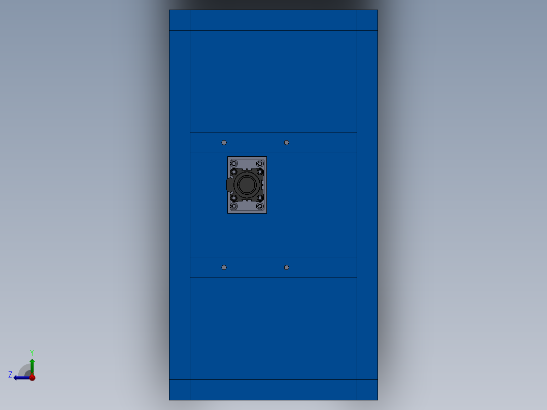 冲披锋工装右视图