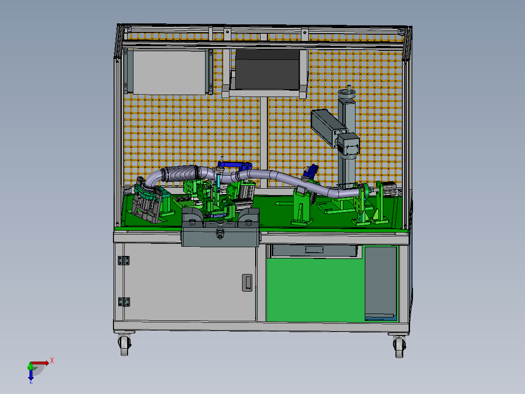 排气管前段气密，刻字，装吊耳3合一工装sw20
