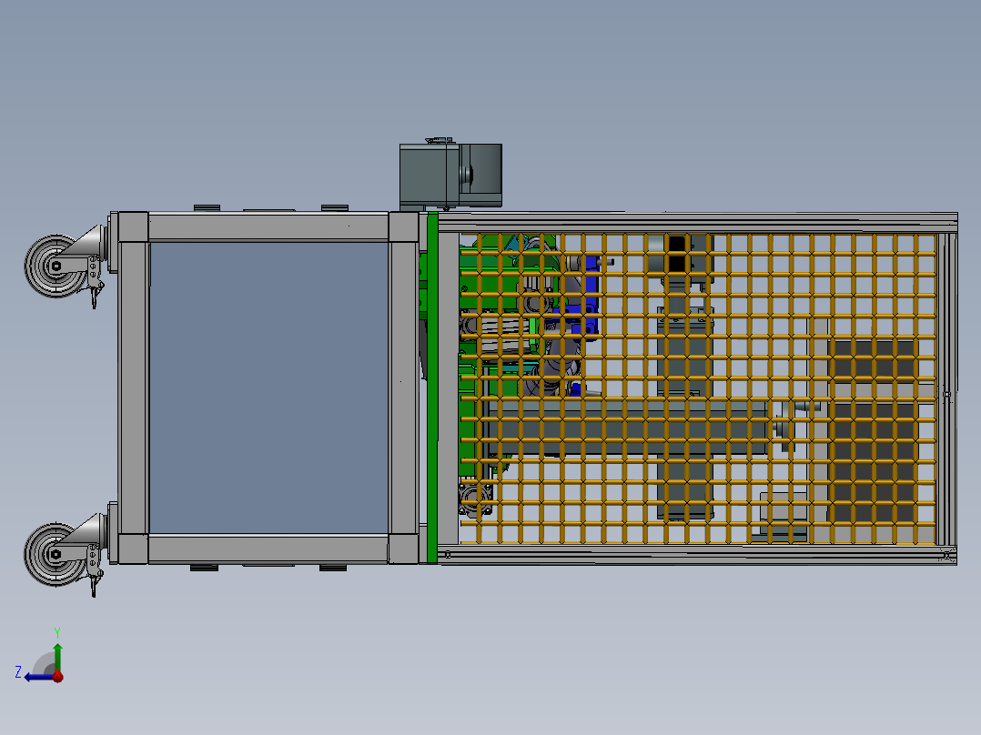 排气管前段气密，刻字，装吊耳3合一工装sw20右视图