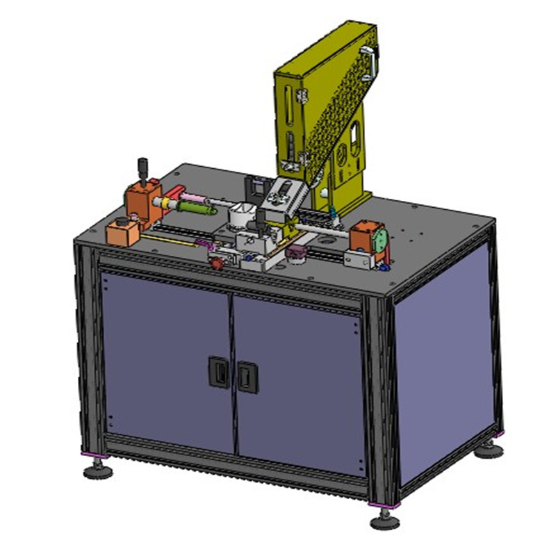 卧式活塞销装配机3D图纸H989 非标自动化设备3D图纸3D模型