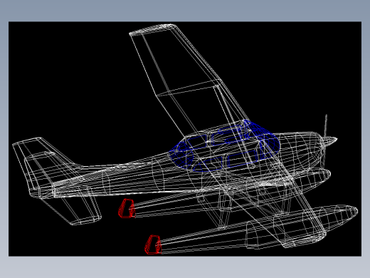 室内家具及植物的维模型十三-Q050