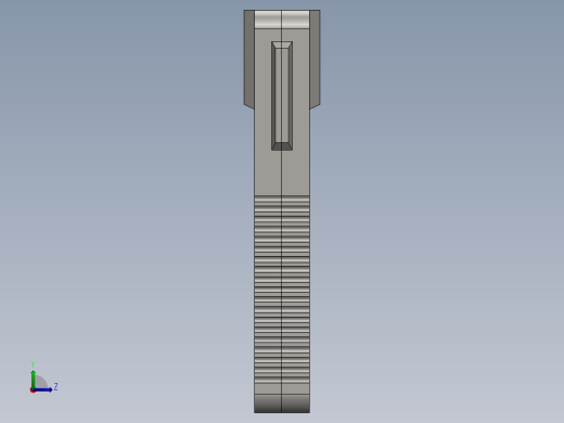 solidworks 卡型磁带盒左视缩略图