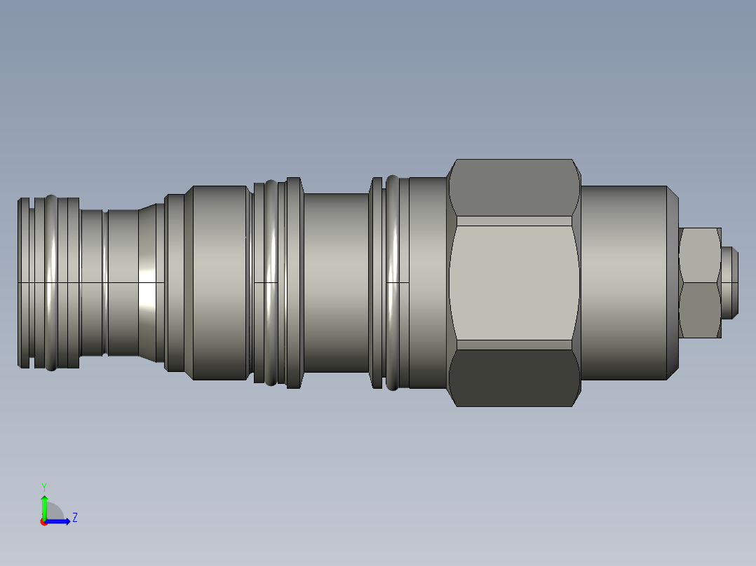 插装阀-CBELLJN左视图