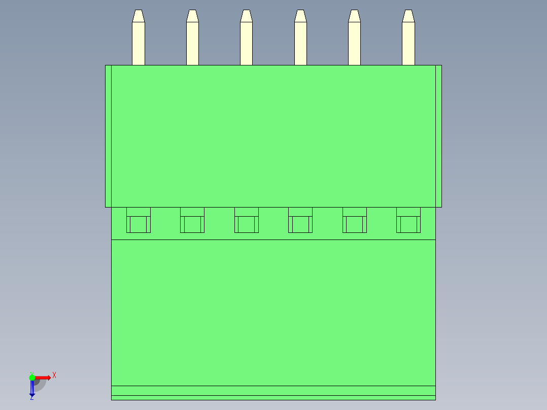 15EDG-3.5-6P(V-Hhb)俯视图