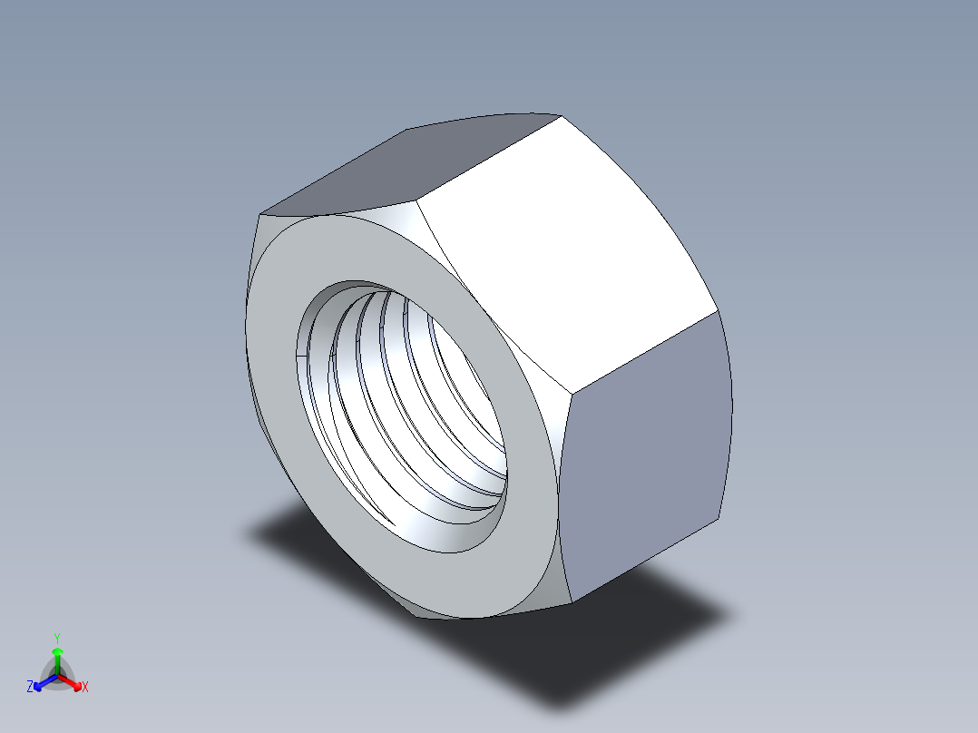 公制螺母-M30x3.5.STEP