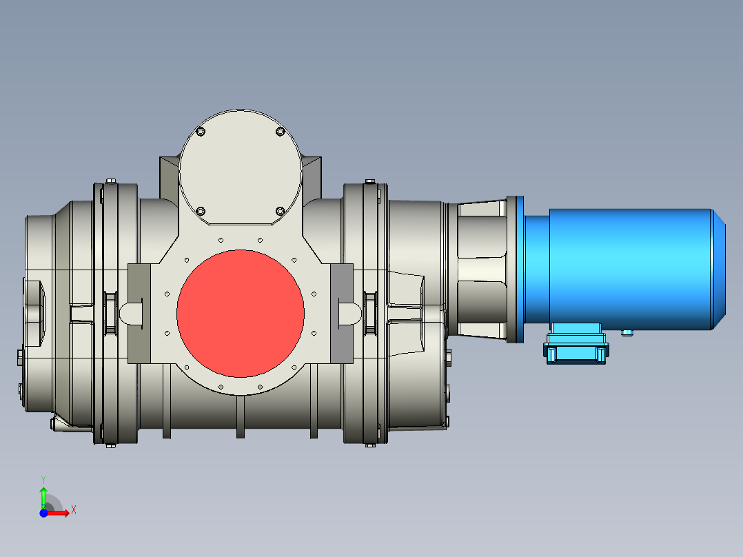 普旭泵T131558232前视图
