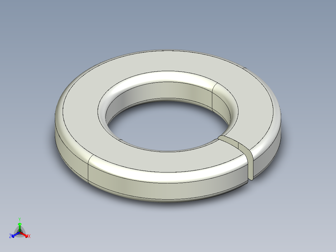 紧固件-IGES 0.3125 Split Washer