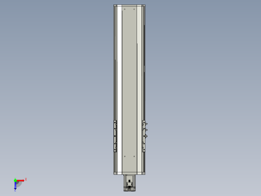东锦丝杆传动-直线滑台模组DH210-C-L10-S700-BC-P750W-C3.STEP俯视缩略图