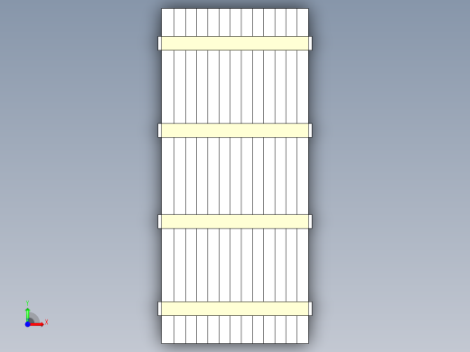 木板包装箱木箱3前视缩略图