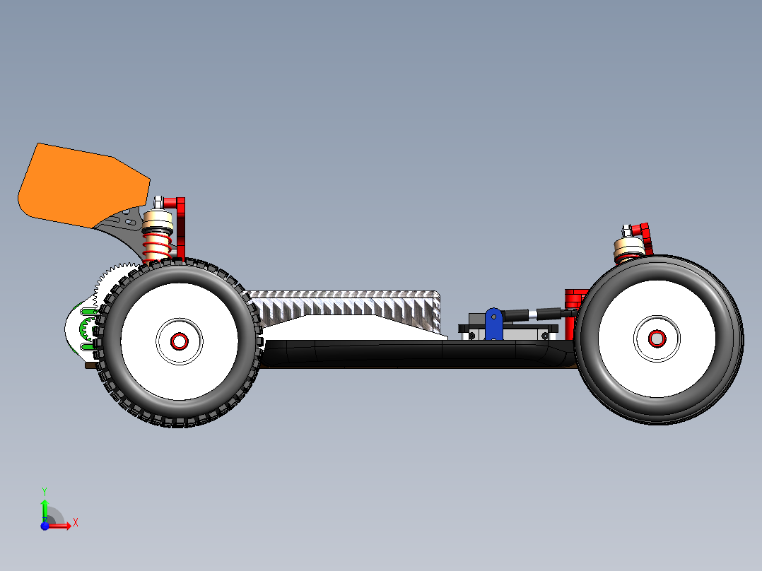 玩具赛车-2 SW STP前视图