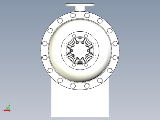 20m²缠绕式螺旋管换热器压力容器设计资料含三维SW+CAD+说明书后视缩略图