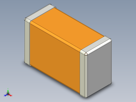 元器件3D封装C0805_08530