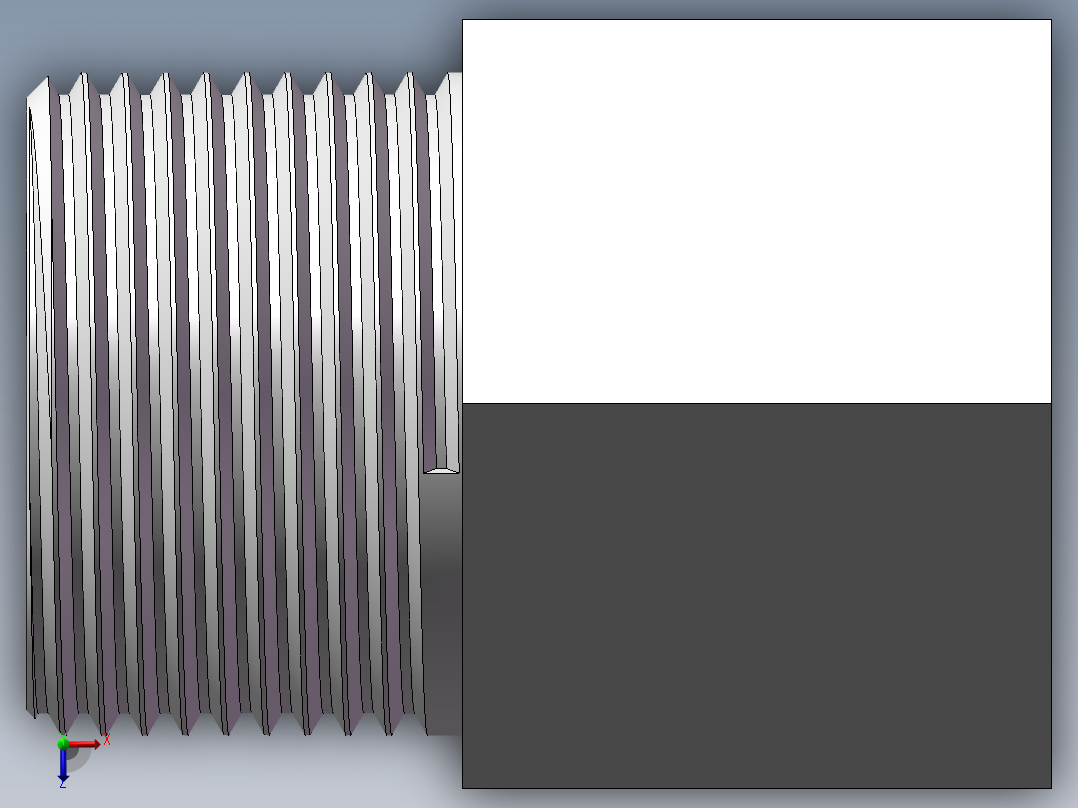 转接头-内外丝等径 DN20俯视图