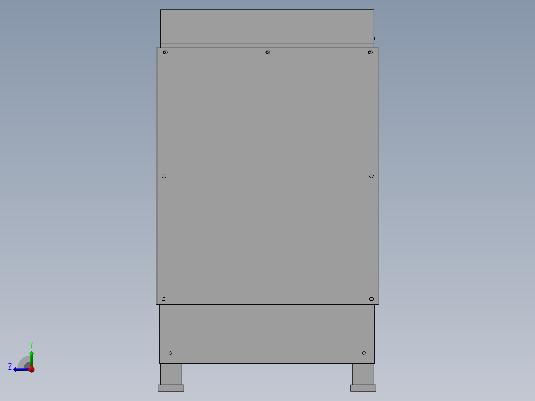 发动机缸盖罩升降机右视图