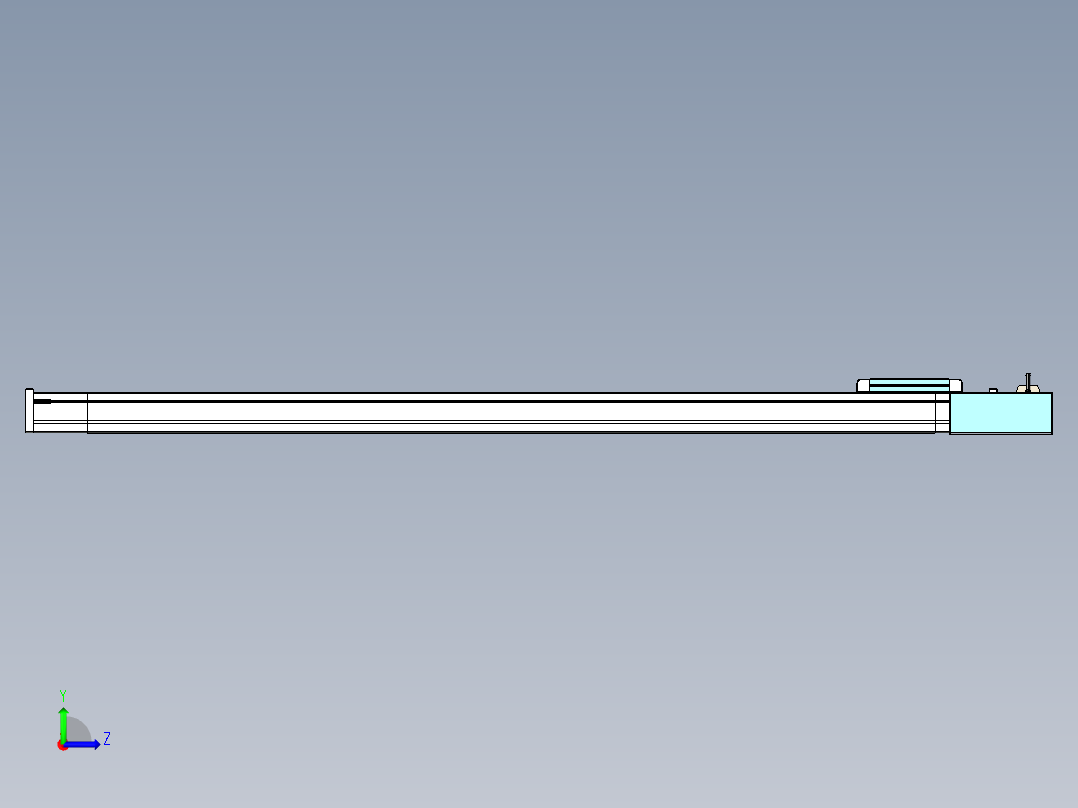 欧规系列-LB6A-L65-S1250-BR-ZP40-C3左视图