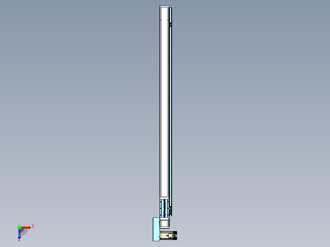 欧规系列-LB6A-L65-S1250-BR-ZP40-C3俯视图